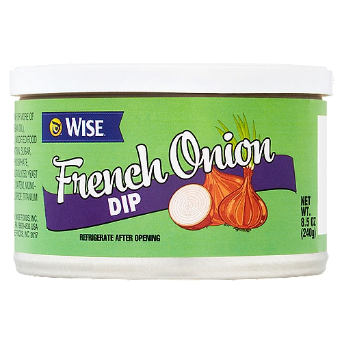 Wise French Onion Dip, 8.5 oz