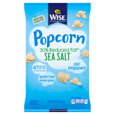 Wise Sea Salt Popcorn, 5.5 oz