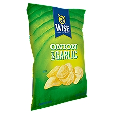 Wise Onion & Garlic Flavored Potato Chips, 7.5 oz