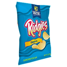 Wise Ridgies Original Flavored Ridged Potato Chips, 7.5 oz