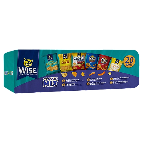 Wise Classic Mix Snacks, 20 count