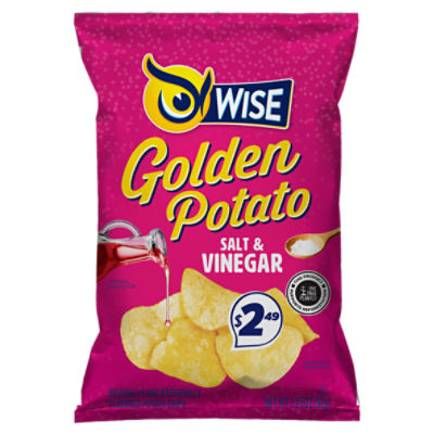 Wise Salt & Vinegar Potato Chips, 3.25 oz