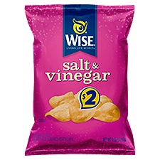 Wise Salt & Vinegar Potato Chips, 3.25 oz