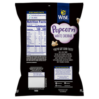 wise white cheddar popcorn