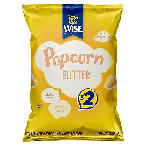 Wise Butter Popcorn, 2.25 oz