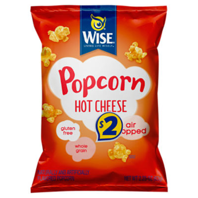 Wise Hot Cheese Popcorn, 2.25 oz