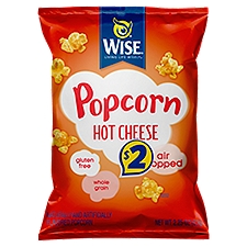 Wise Hot Cheese Popcorn, 2.25 oz, 2.25 Ounce
