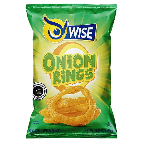 Wise Flavored Onion Rings, 5.85 oz
