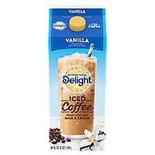 International Delight Vanilla Iced Coffee, 64 fl oz
