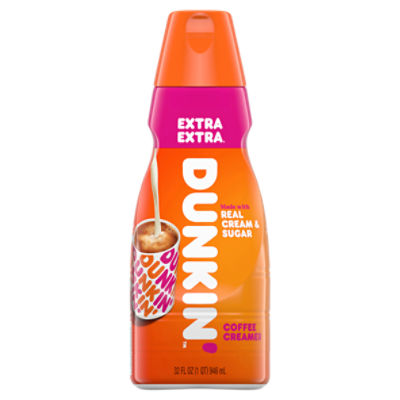 Dunkin' Extra Extra Coffee Creamer, 32 fl oz, 32 Fluid ounce