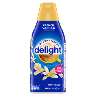 International Delight Coffee Creamer, French Vanilla, 48 FL ounce Bottle, 48 Fluid ounce