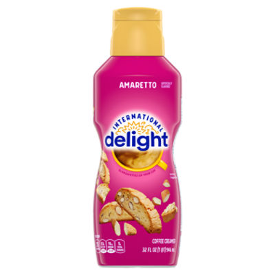 International Delight Coffee Creamer, Amaretto, 32 FL ounce Bottle