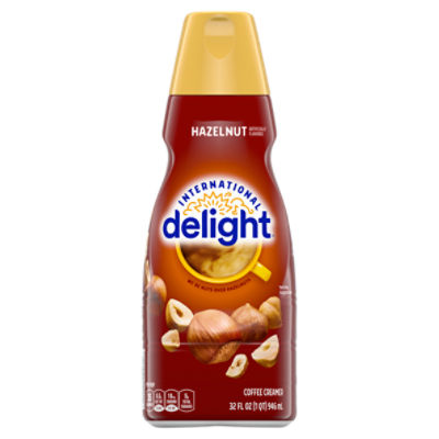 International Delight Coffee Creamer, Hazelnut, 32 FL ounce Bottle