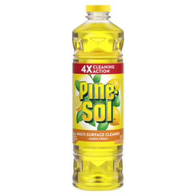 Pine-Sol All Purpose Multi-Surface Cleaner, Lemon Fresh, 28 Ounces (Package May Vary)