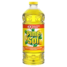 Pine-Sol Multi-Surface Cleaner, Lemon Fresh Bottle, 48 Ounce
