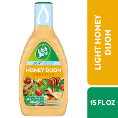 Wish-Bone Light Honey Dijon Dressing, 15 fl oz