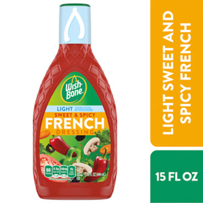 Wish-Bone Light Sweet & Spicy French Dressing, 15 fl oz, 15 Fluid ounce