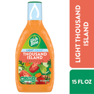 Wish-Bone Light Thousand Island Dressing, 15 fl oz