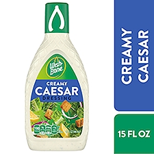 Wish-Bone Creamy Caesar Dressing, 15 fl oz, 15 Fluid ounce