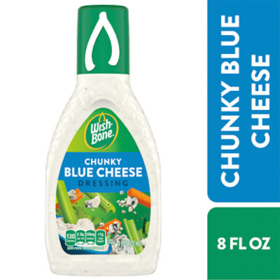 Wish-Bone Chunky Blue Cheese Dressing, 8 fl oz, 8 Fluid ounce
