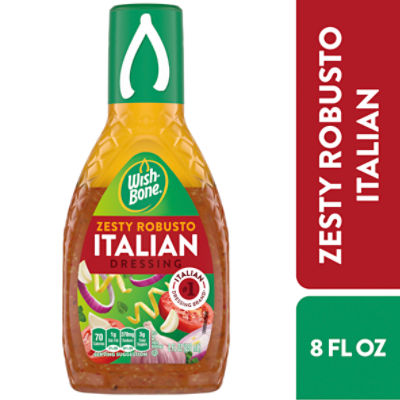 Wish-Bone Zesty Robusto Italian Dressing, 8 fl oz, 8 Fluid ounce