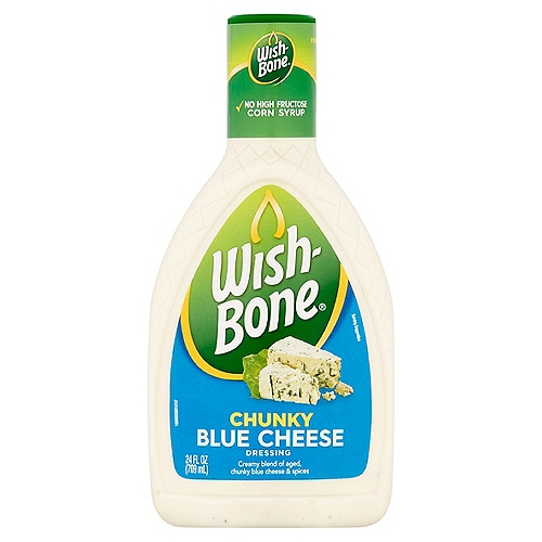 Wish-Bone Chunky Blue Cheese Dressing, 24 fl oz