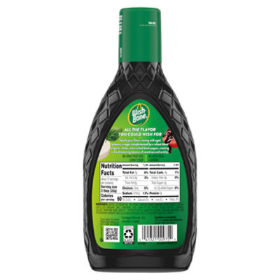 Wish-Bone Balsamic Vinaigrette Dressing, 15 fl oz