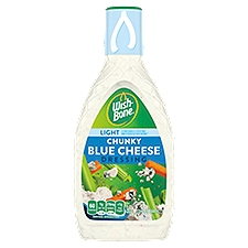 Wish-Bone Light Chunky Blue Cheese, Dressing, 15 Fluid ounce