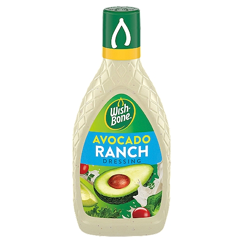 Wish-Bone Avocado Ranch Salad Dressing, 15 oz.