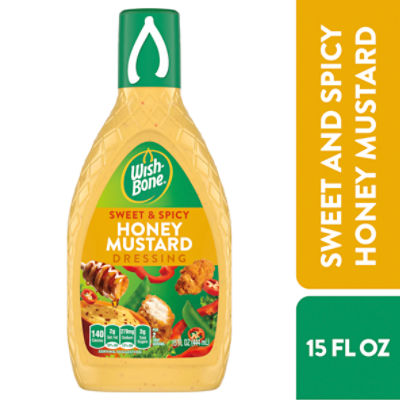 Wish-Bone Sweet & Spicy Honey Mustard Dressing, 15 fl oz