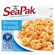 SeaPak Shrimp Scampi in Authentic Butter & Garlic Sauce, 12 Ounce