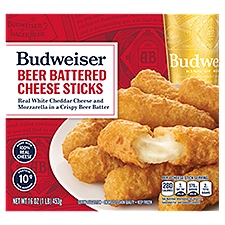 Budweiser Beer Battered Cheese Sticks, 16 oz