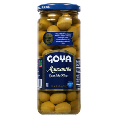 Goya Manzanilla Spanish Olives, 9 1/2 oz ShopRite