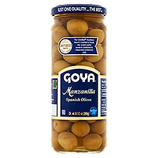 Goya Manzanilla Spanish Olives, 9 1/2 oz