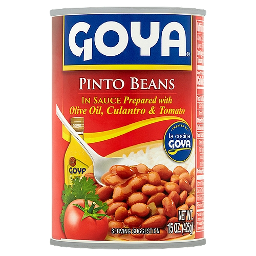 Goya Pinto Beans in Sauce, 15 oz