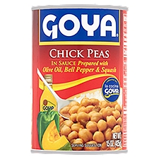 Goya Chick Peas in Sauce, 15 oz