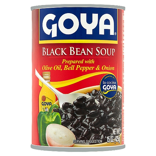 Goya Black Bean Soup, 15 oz