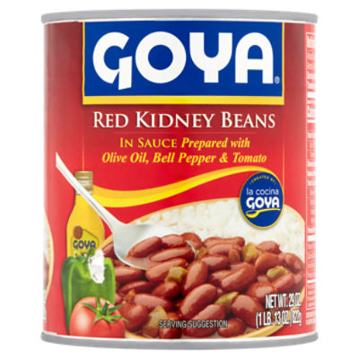 Goya Red Kidney Beans in Sauce, 29 oz