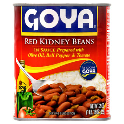 Goya Red Kidney Beans in Sauce, 29 oz