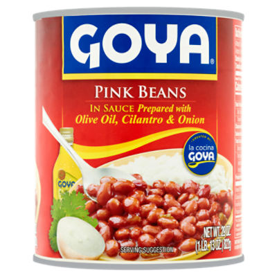 Goya Pink Beans in Sauce, 29 oz