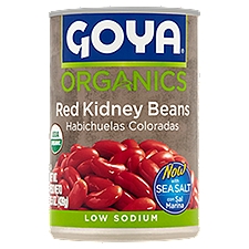 Goya Organics Low Sodium Red Kidney Beans, 15.5 oz