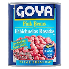Goya Prime Premium Low Sodium Pink Beans, 29 oz