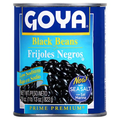 Goya Prime Premium Black Beans, 29 oz