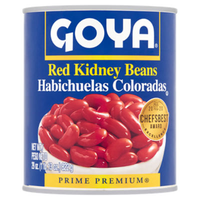 Goya Prime Premium Red Kidney Beans, 29 oz