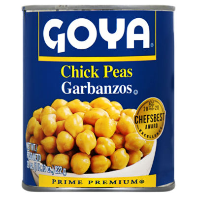 Goya Prime Premium Chick Peas, 29 oz Price Rite