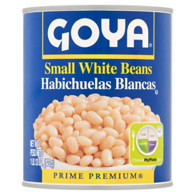 Goya Prime Premium Small White Beans, 1 lb 13 oz