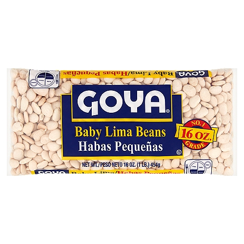 Goya Baby Lima Beans, 16 oz