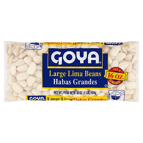 Goya Large Lima Beans, 16 oz