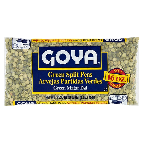 Goya Green Split Peas, 16 oz