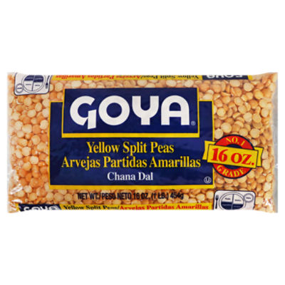 Goya Goya Yellow Split Peas, 16 oz, 16 Ounce 